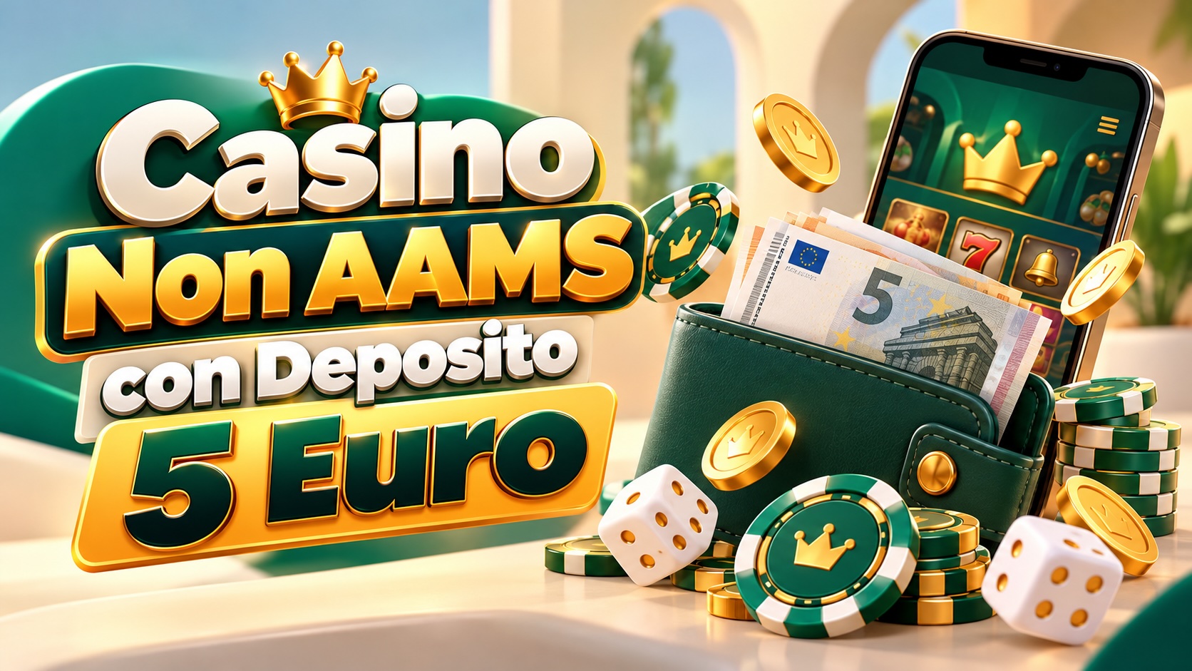 Casino Non AAMS con Deposito 5 Euro